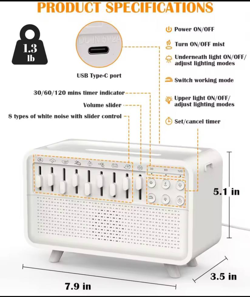 Cozy Corner™ White Noise Diffuser