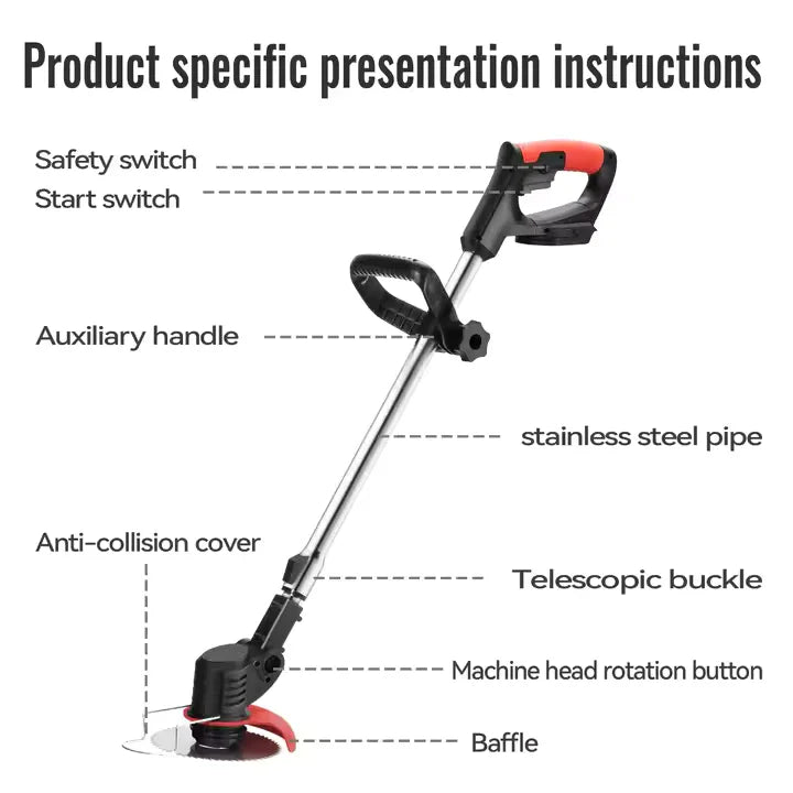Cozy Corner™ 3-in-1 Cordless Grass Trimmer